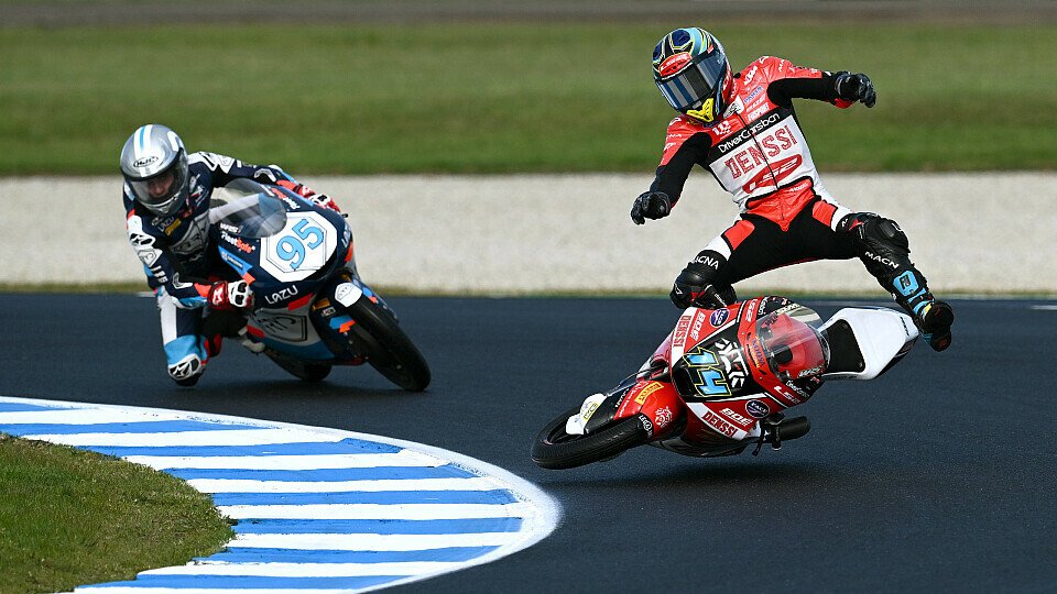 Cormac Buchanan (r.) ist neuer Crash-König der Motorrad-WM, Foto: IMAGO / AAP