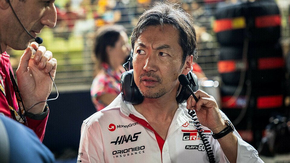 Ayao Komatsu auf dem Grid
