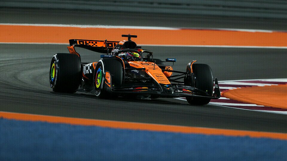 Oscar Piastri am Freitag bei der Formel 1 in Katar
