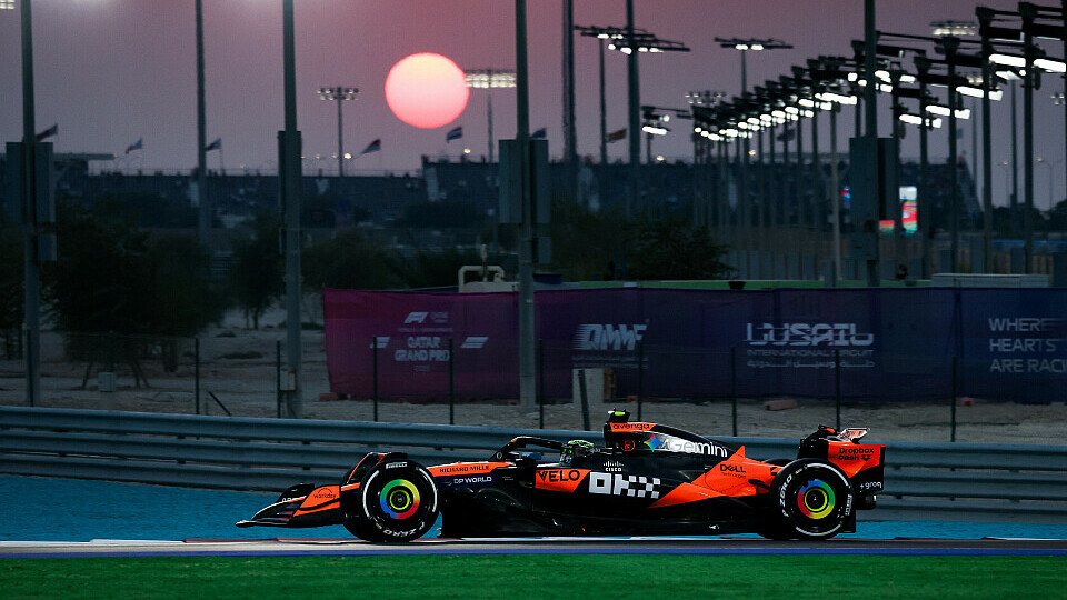 Lando Norris am Freitag bei der Formel 1 in Katar
Lando Norris am Freitag bei der Formel 1 in Katar