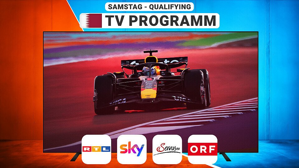 Bildmontage TV Programm Qualifying Katar