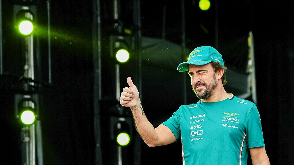 Fernando Alonso bei einem Fan-Event