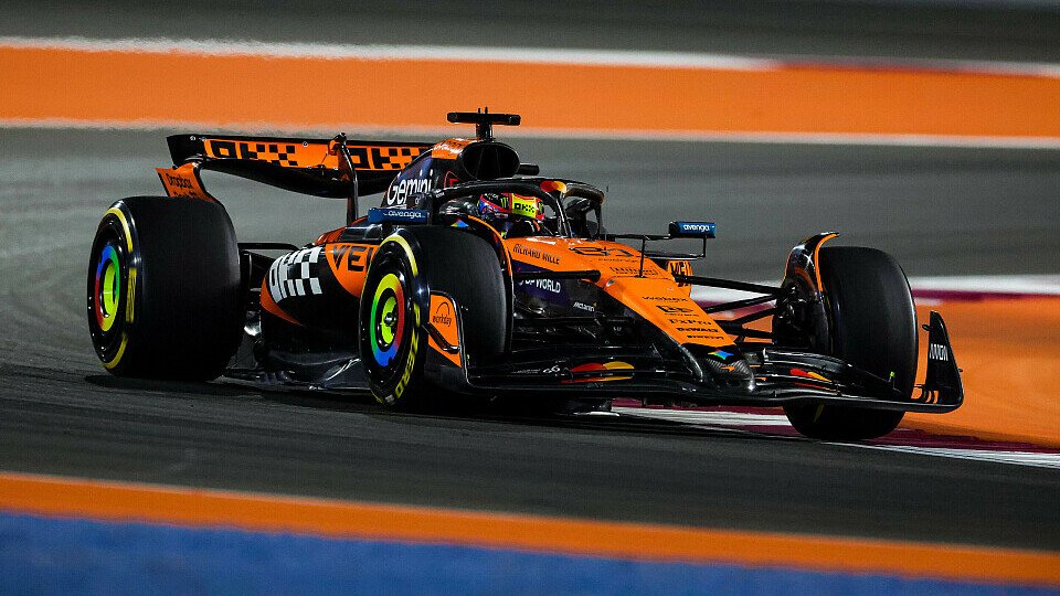 Oscar Piastri am Freitag bei der Formel 1 in Katar
