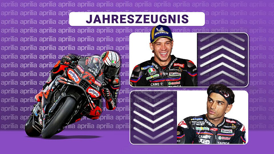 Bildmontage Jahreszeugnis Aprilia