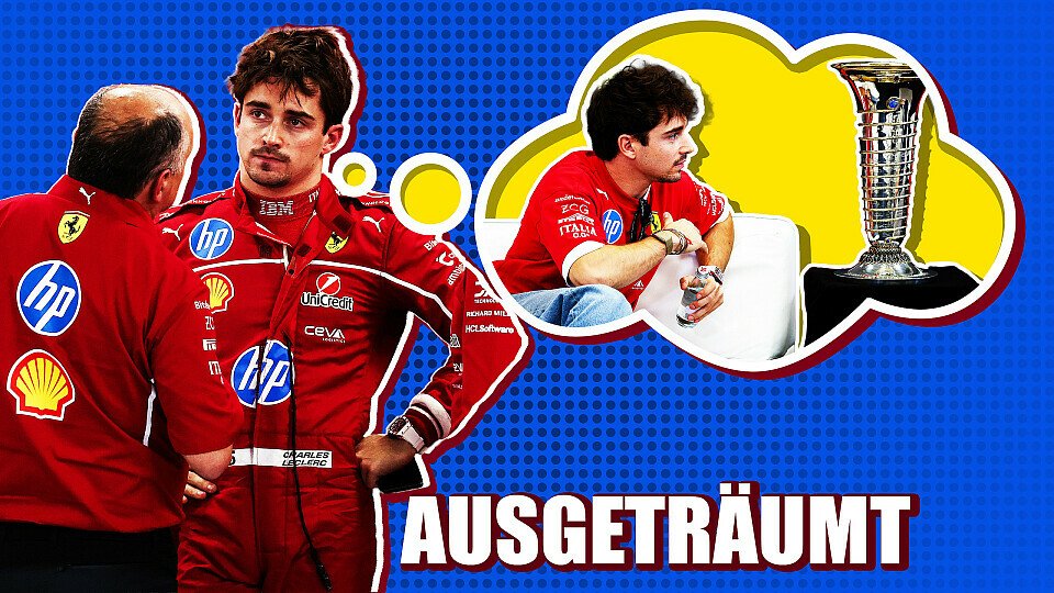 Charles Leclerc kann vom WM Titel mit Ferrari weiter nur Träumen