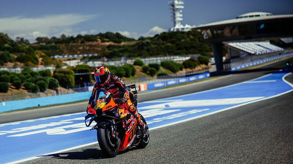 Pol Espargaro testet in Jerez