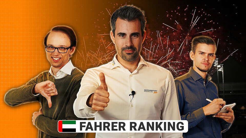 Fahrer-Ranking zum Formel 1 GP in Abu Dhabi