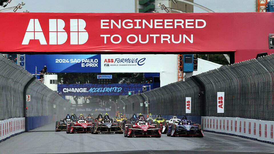 Der Start zum Sao Paulo ePrix 2024 Der Start zum Sao Paulo ePrix 2024