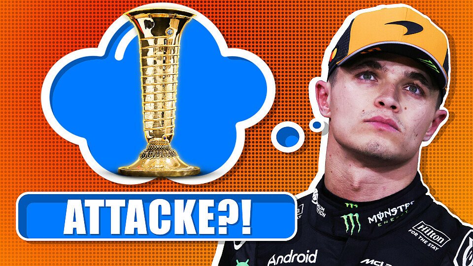 Lando Norris beim Rennen in Abu Dhabi auf volle Attacke?