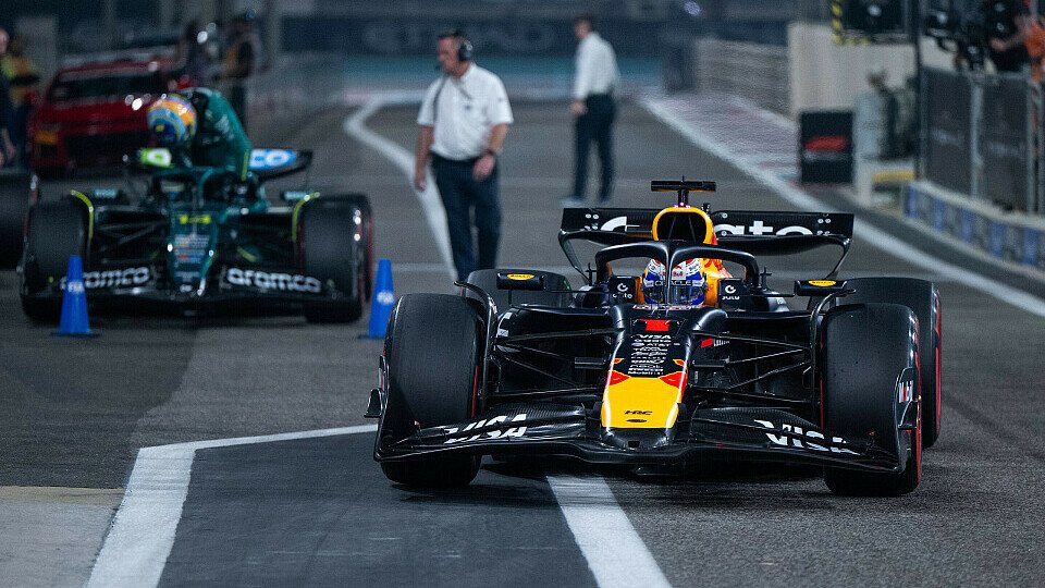 Max Verstappen am Samstag bei der Formel 1 in Abu Dhabi
