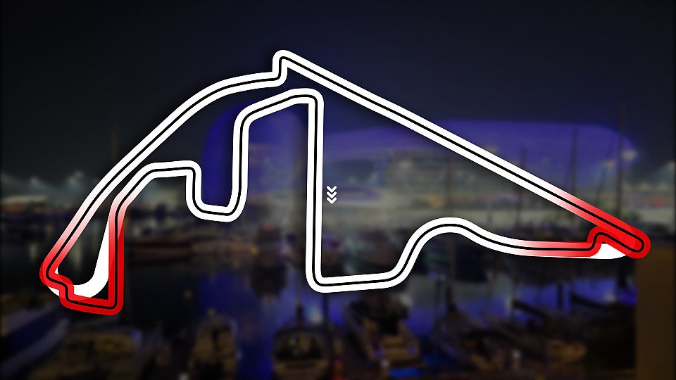 Bildmontage Abu Dhabi Streckenänderung