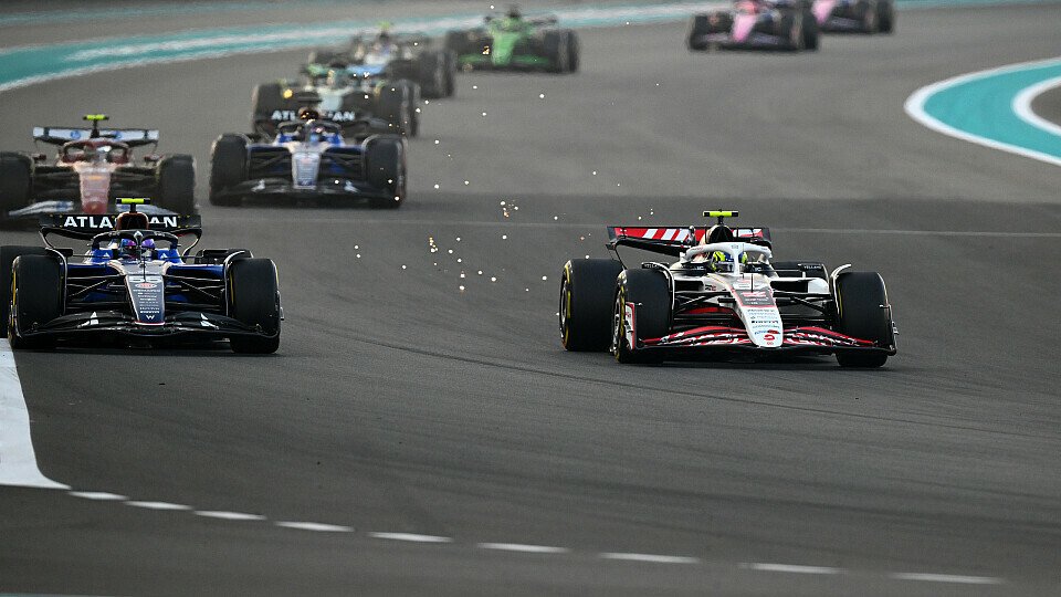 Auch Haas-Rookie Oliver Bearman führt die Statistik an, Foto: Haas Auch Haas-Rookie Oliver Bearman führt die Statistik an, Foto: Haas