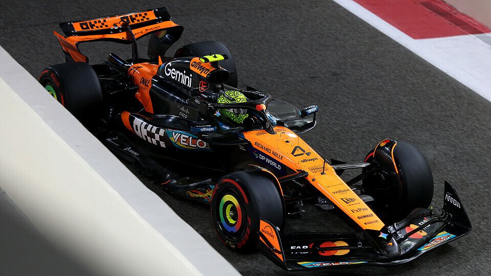 Lando Norris' neuer F1-Boldie mit der Nummer 1 lässt noch auf sich warten, Foto: McLaren
