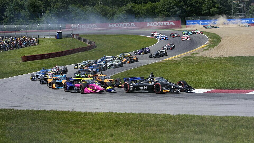 Star in das Indycar-Rennen in Mid-Ohio 2025