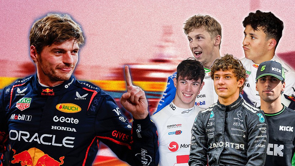 Max Verstappen als Vater der Rookies