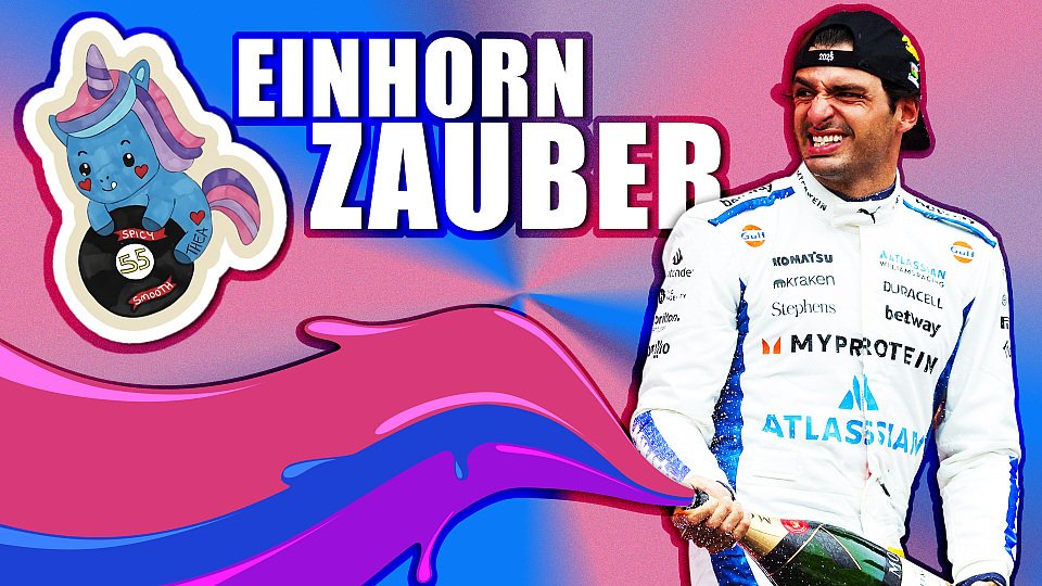 Carlos Sainz und das Einhorn