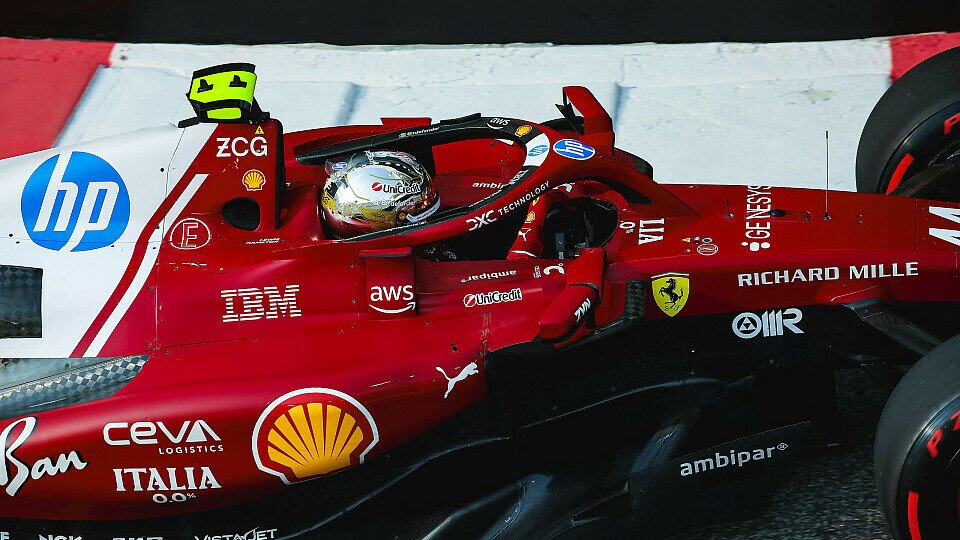 Lewis Hamilton im Ferrari