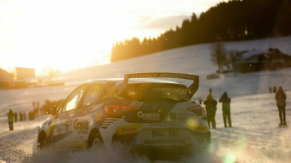 Günther Knobloch und Erik Fürst bei der Jännerrallye in Oberösterreich