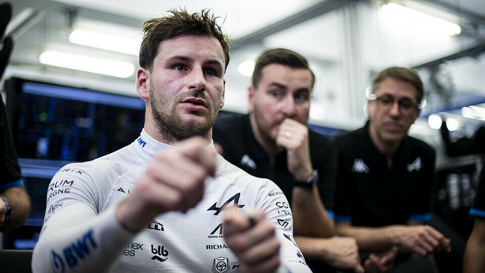 Victor Martins beim WEC-Test mit Alpine in Bahrain 2024