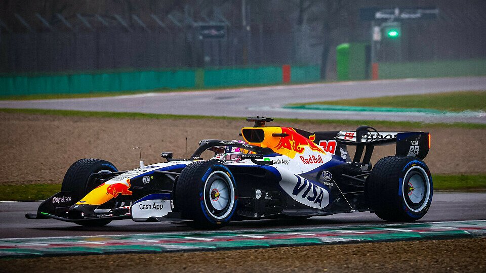 Racing Bulls Shakedown des neuen Autos in Imola
