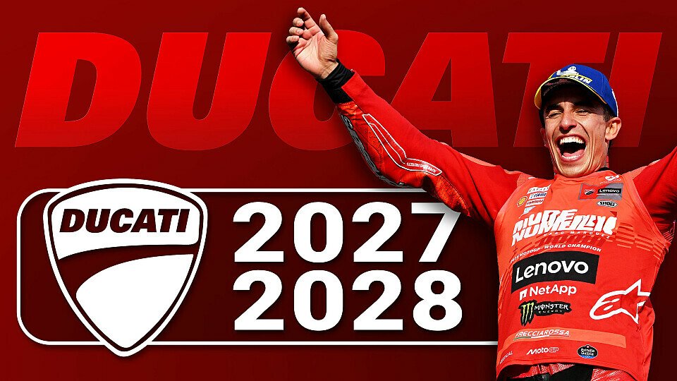 Marc Marquez verlängert bei Ducati für 2027 und 2028 Marc Marquez verlängert bei Ducati für 2027 und 2028