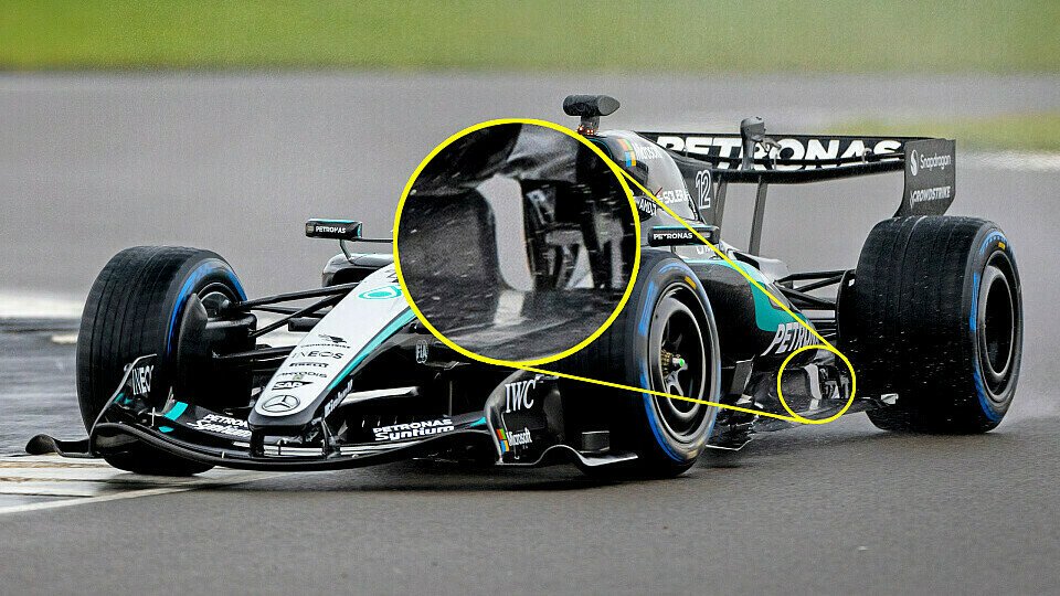 Technik-Detail am Mercedes F1 W17 zur Formel-1-Saison 2026
