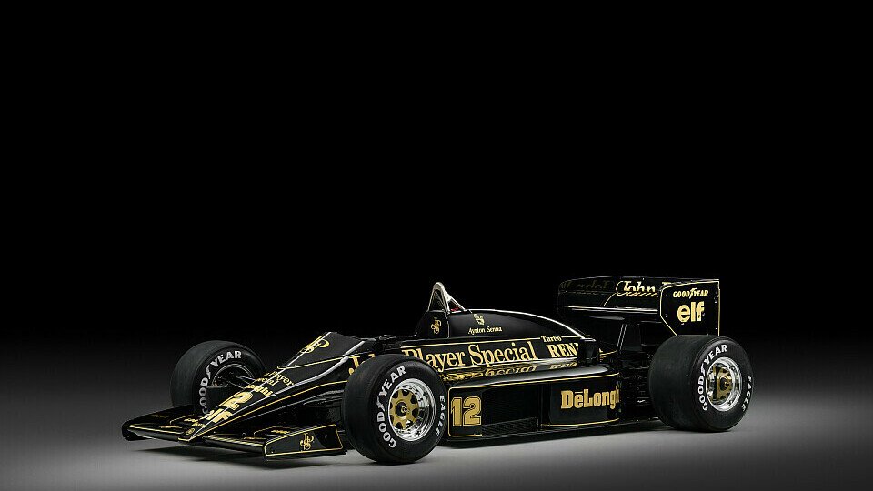Der Lotus 98T von Ayrton Senna aus dem Jahr 1986.
