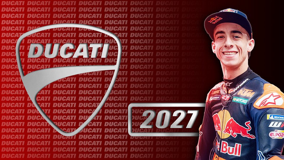 Bildmontage Pedro Acosta zu Ducati Bildmontage Pedro Acosta zu Ducati