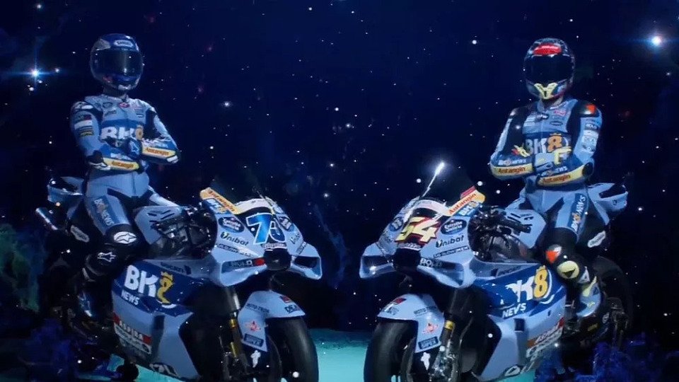 Alex Marquez und Fermin Aldeguer mit ihren 2026er-Bikes
