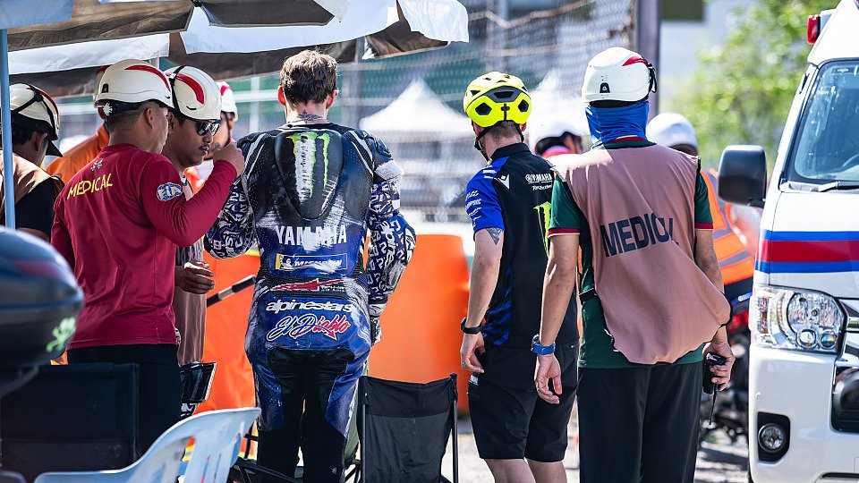 Fabio Quartararo nach Test-Sturz in Sepang