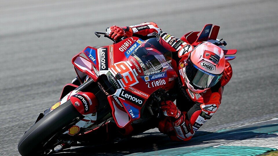 Marc Marquez fuhr am Dienstag direkt die MotoGP-Bestzeit, Foto: IMAGO / PRESSE SPORTS