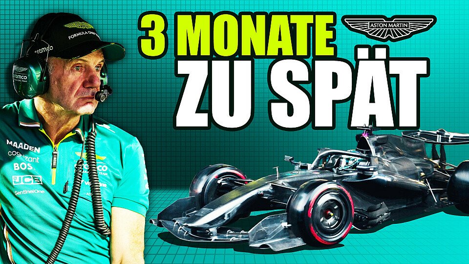 Hängt Aston Martin und Adrian Newey um 3 Monate hinterher?