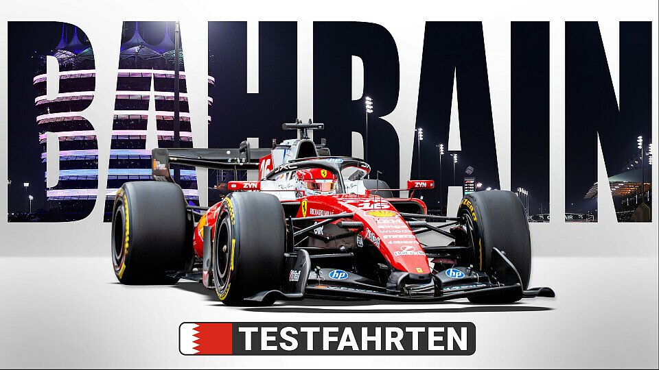 Bildmontage Bahrain Testfahrten Bildmontage Bahrain Testfahrten