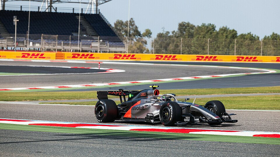 Gabriel Bortoleto (Audi) bei den Testfahrten der Formel 1 in Bahrain (Sakhir International Circuit) 2026 Gabriel Bortoleto (Audi) bei den Testfahrten der Formel 1 in Bahrain (Sakhir International Circuit) 2026