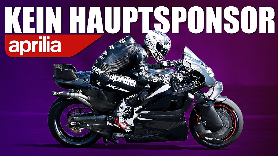 Aprilia findet keinen Hauptsponsor