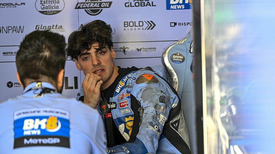 Fermin Aldeguer in der Greisini-Box