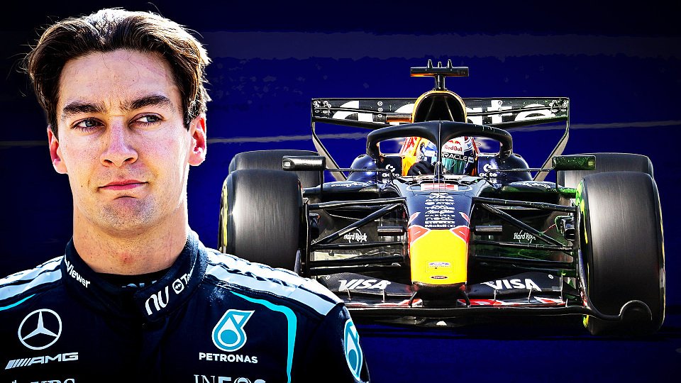 George Russell und Red Bull