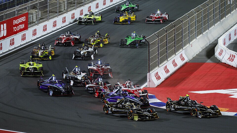 Der Start zum Jeddah ePrix I 2026