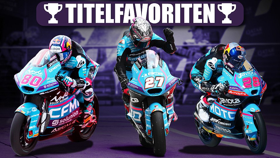 Wer sind die Favoriten in der Moto2 und Moto3?