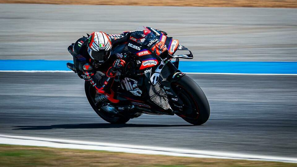 Marco Bezzecci beim Test in Thailand Marco Bezzecci beim Test in Thailand