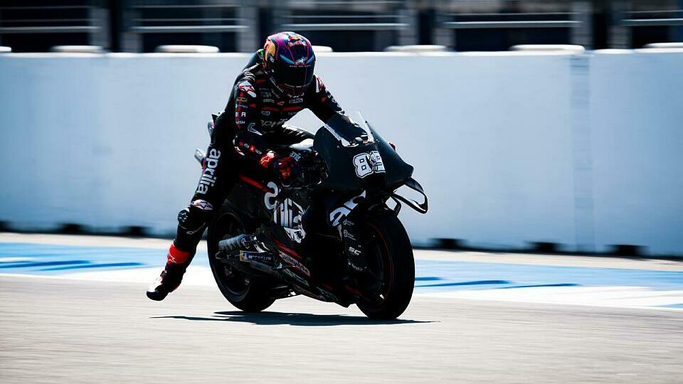Jorge Martin beim Test in Buriram Jorge Martin beim Test in Buriram