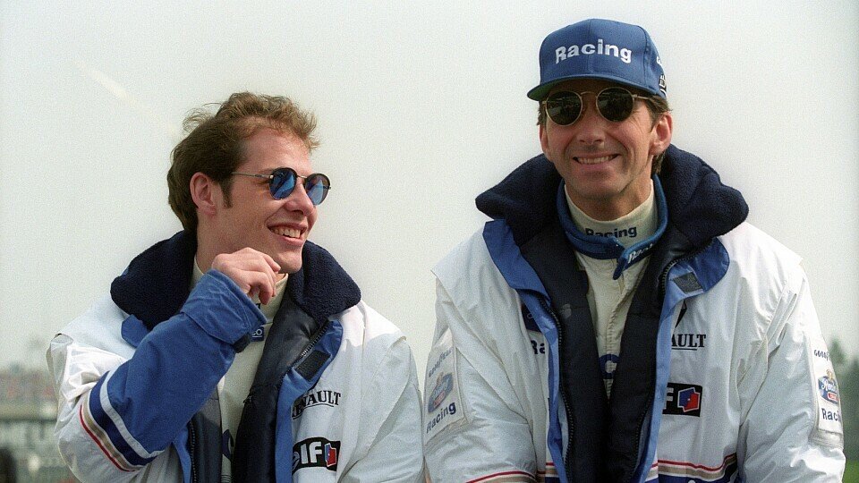 Jacques Villeneuve und Damon Hill 1996