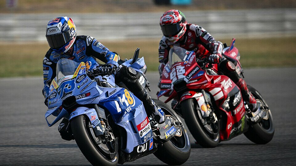 Alex Marquez und Francesco Bagnaia im Thailand-Test