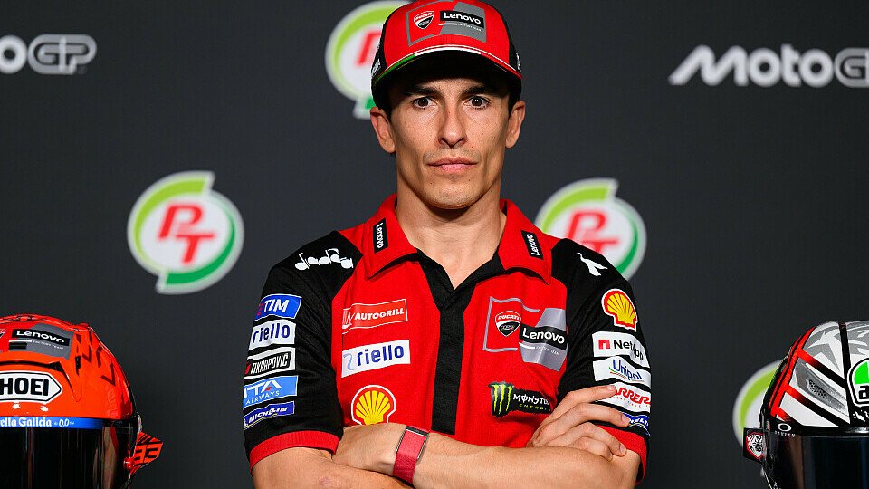Marc Marquez in der Pressekonferenz in Thailand