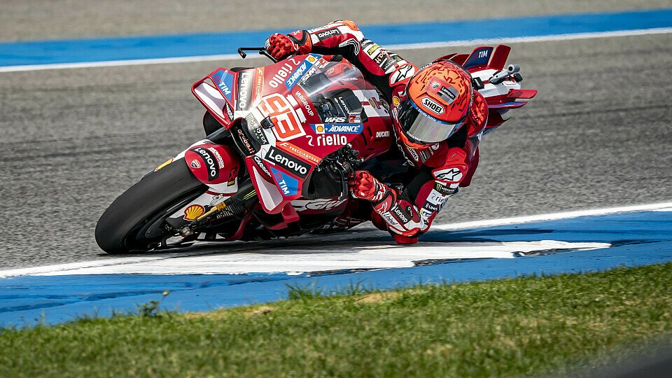 Marc Marquez wurde am Freitag in Buriram nur Zweiter, Foto: IMAGO / Anadolu Agency Marc Marquez wurde am Freitag in Buriram nur Zweiter, Foto: IMAGO / Anadolu Agency