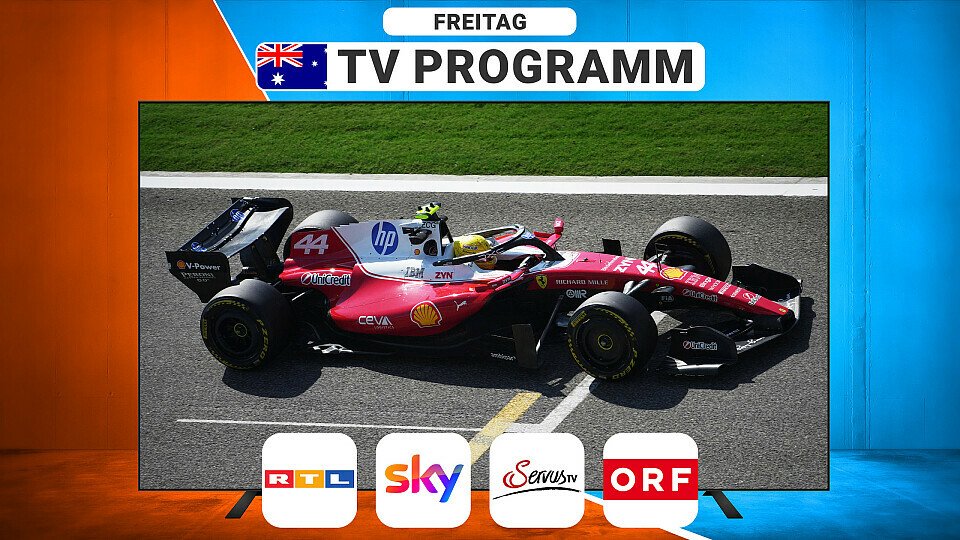 TV-Programm zur Formel 1 in Australien am Freitag_01