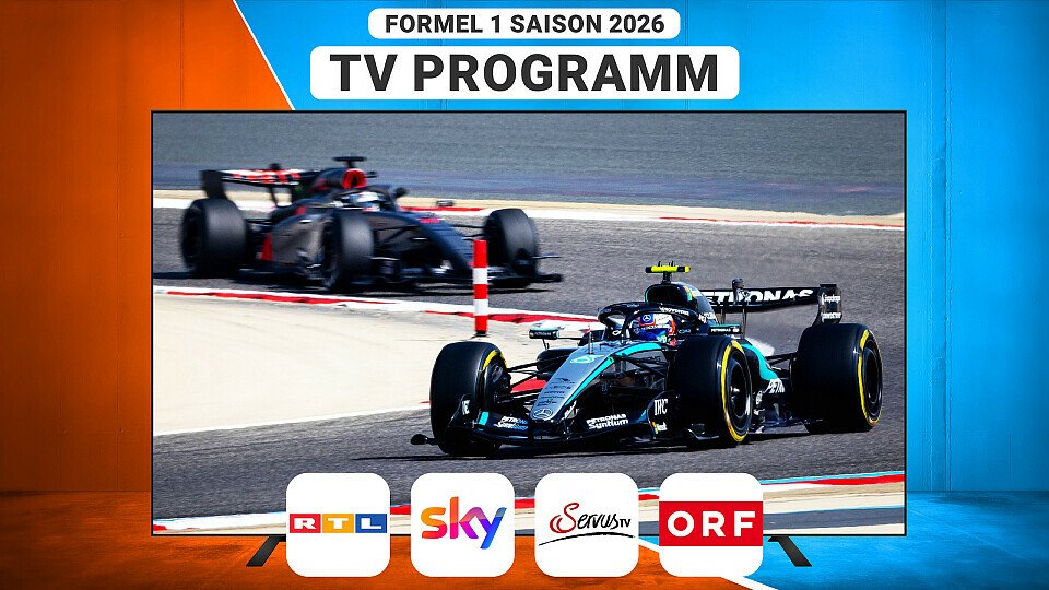Das TV-Programm zur Formel-1 Saison 2026