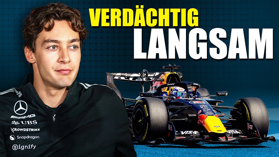 George Russel hält Red Bull für verdächtig langsam