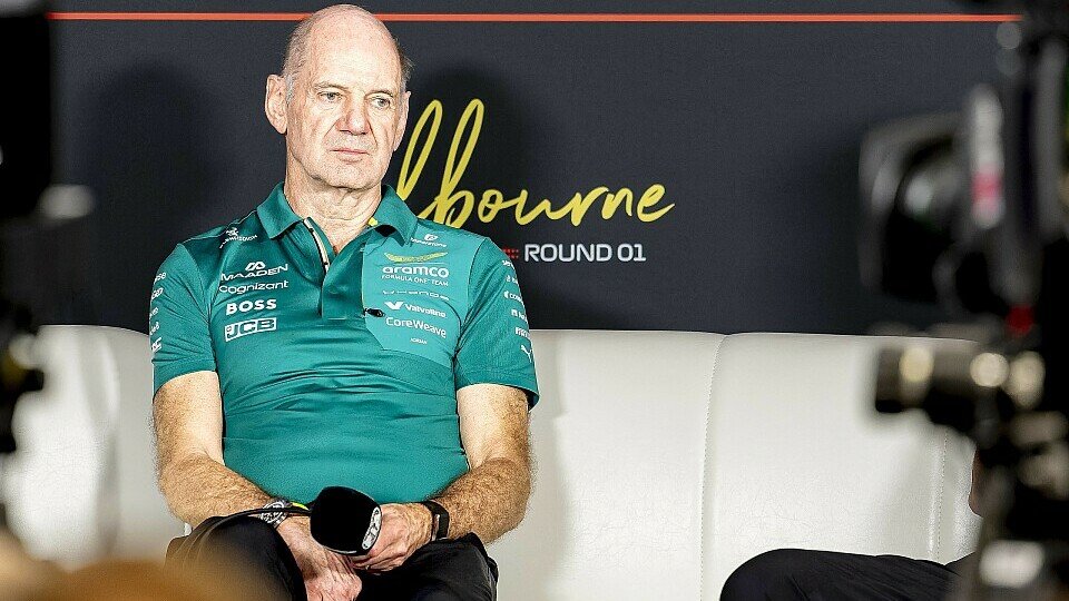 Aston Martin Teamchef Asrian Newey in der PK in Australien