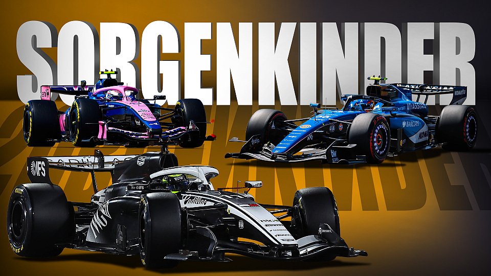 die anderen Sorgenkinder des Auftakts: Williams, Cadillac, Alpine